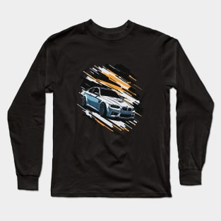 BMW M5 F10 Vintage Car Long Sleeve T-Shirt